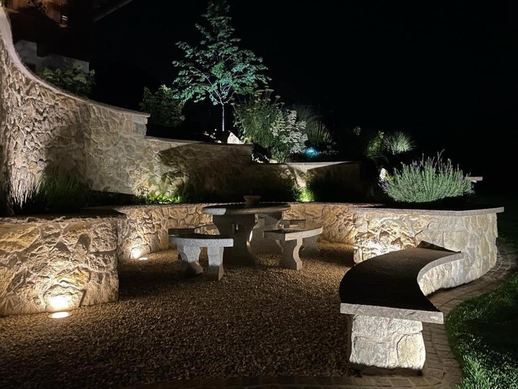 Ferienwohnung Schossleitner - Der Wohlfuehl-Ansitz Am Wolfgangsee Mit Weitblick Sankt Gilgen Esterno foto